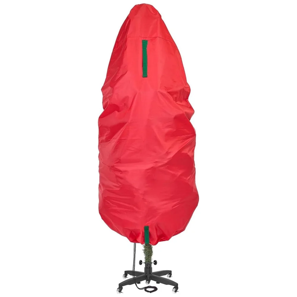 Christmas Tree Storage Bag Upright Christmas Tree Storage Bag Waterproof Dustproof Organizer for Topiary Fake Tree Durable Lightweight Easy Covers