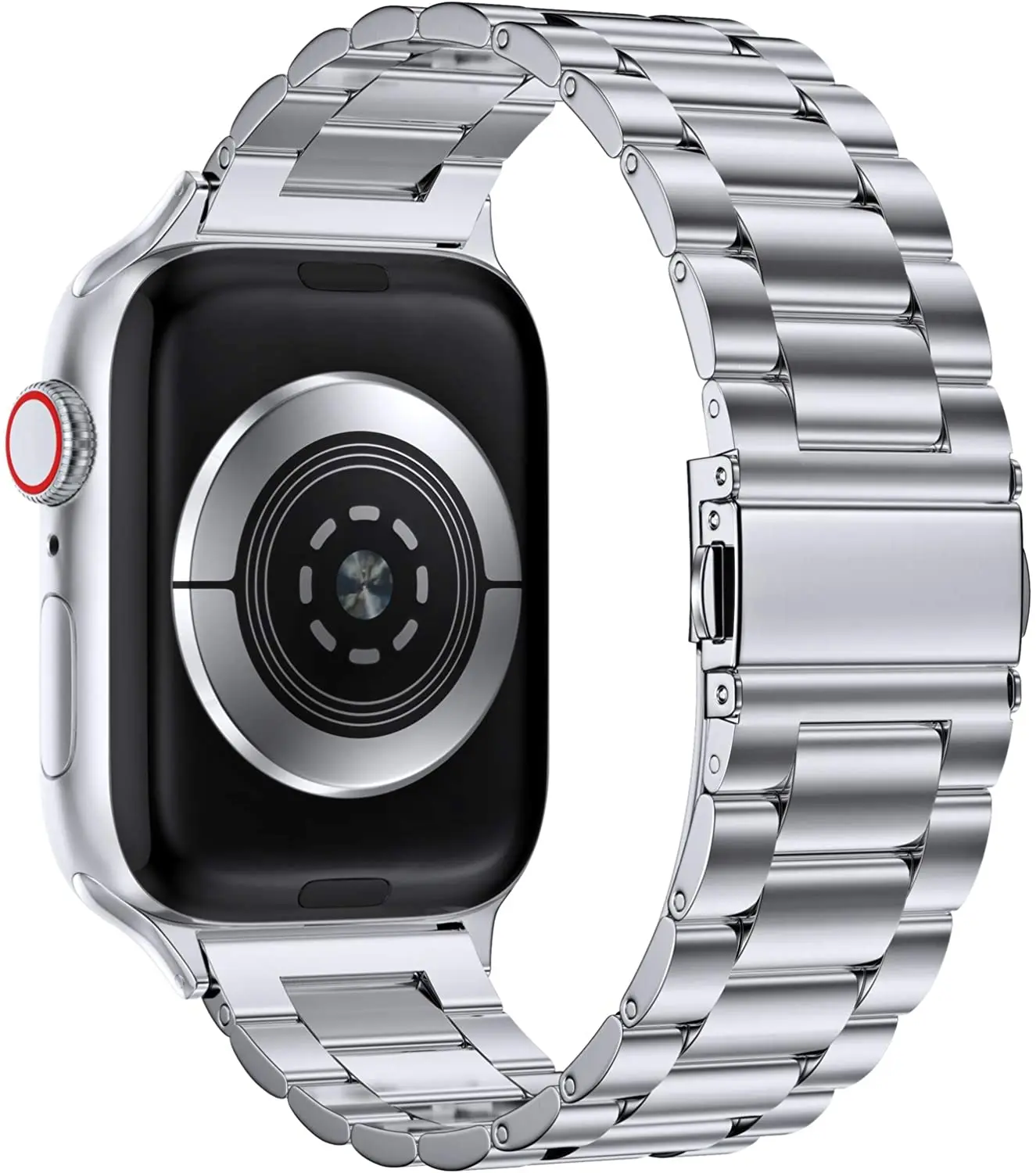 Premium Stainless Steel Metal Strap for Smartwatch - Elegant & Durable Wristband