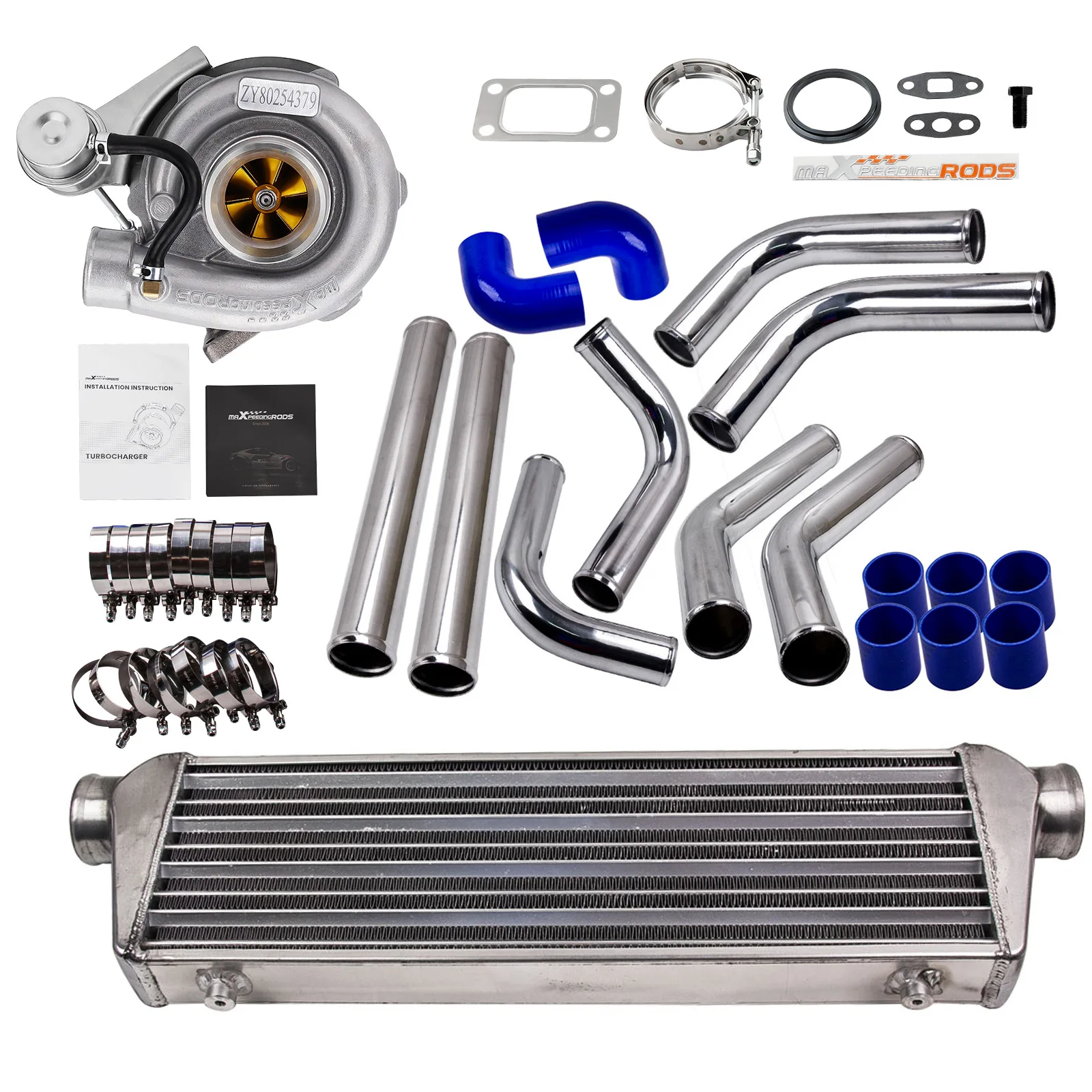 T04ET363BilletTurboTurbocharger400hpWInternalWastegateVband