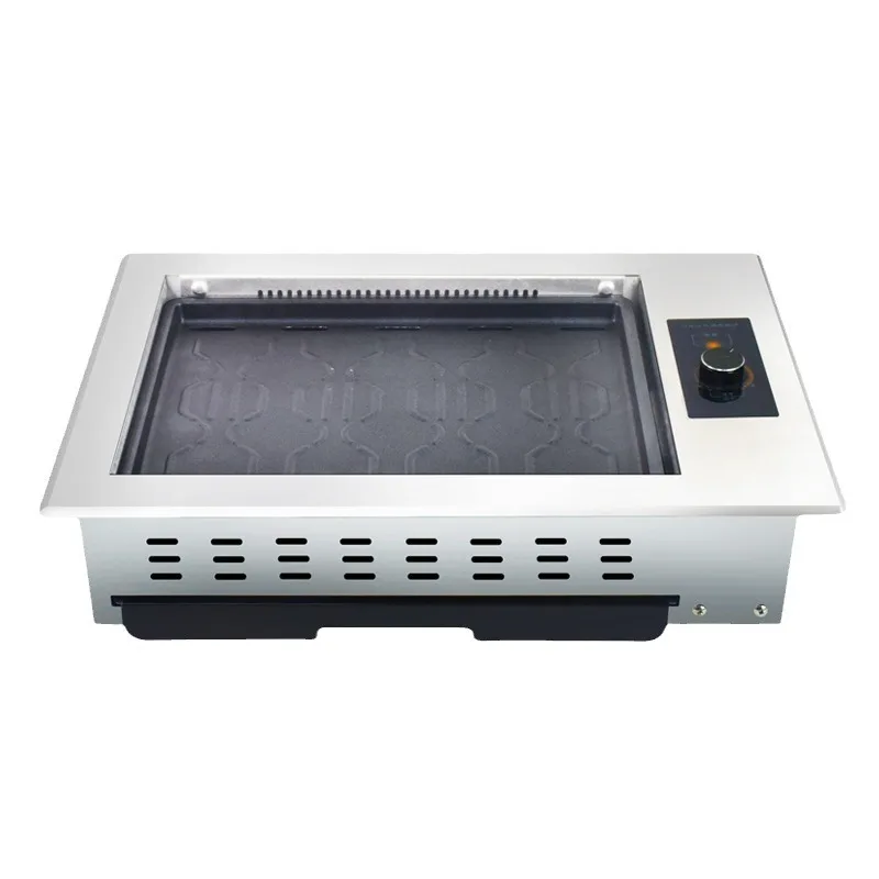 Meat-Fired Electric Oven Barbecue Grill Self-Service Roast Meat Special Infrared Smoke-Free Barbecue Plate Meat Roasting Pan