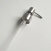 Pressure Nozzle Pump Head Home Bathroom Efficient Hand Pump Kitchen Replacement Soap Dispenser Stainless Steel 6