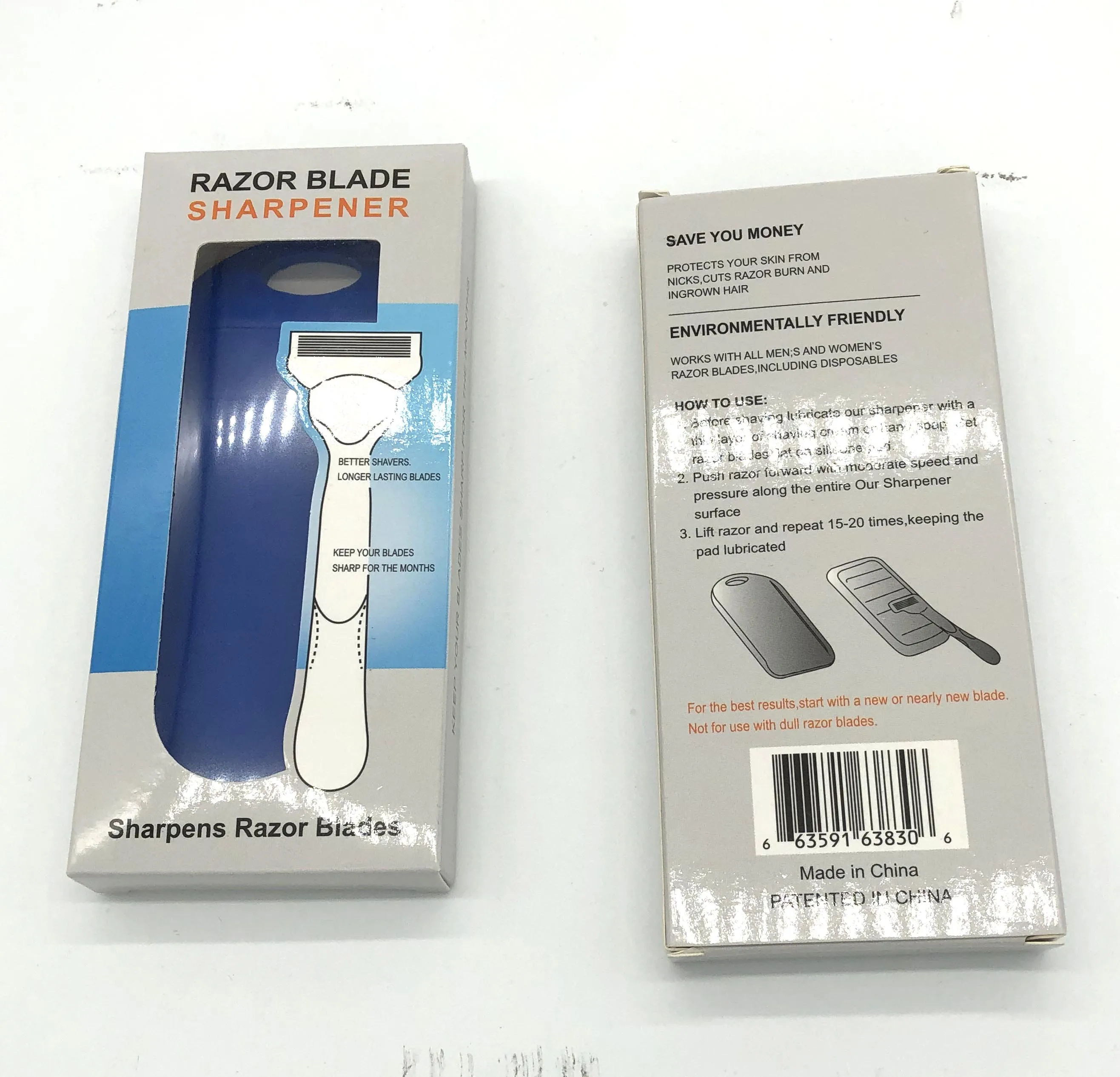 Silicone Shaver Blade Sharpener For Razor Blades Travel Accessory_voghion.com