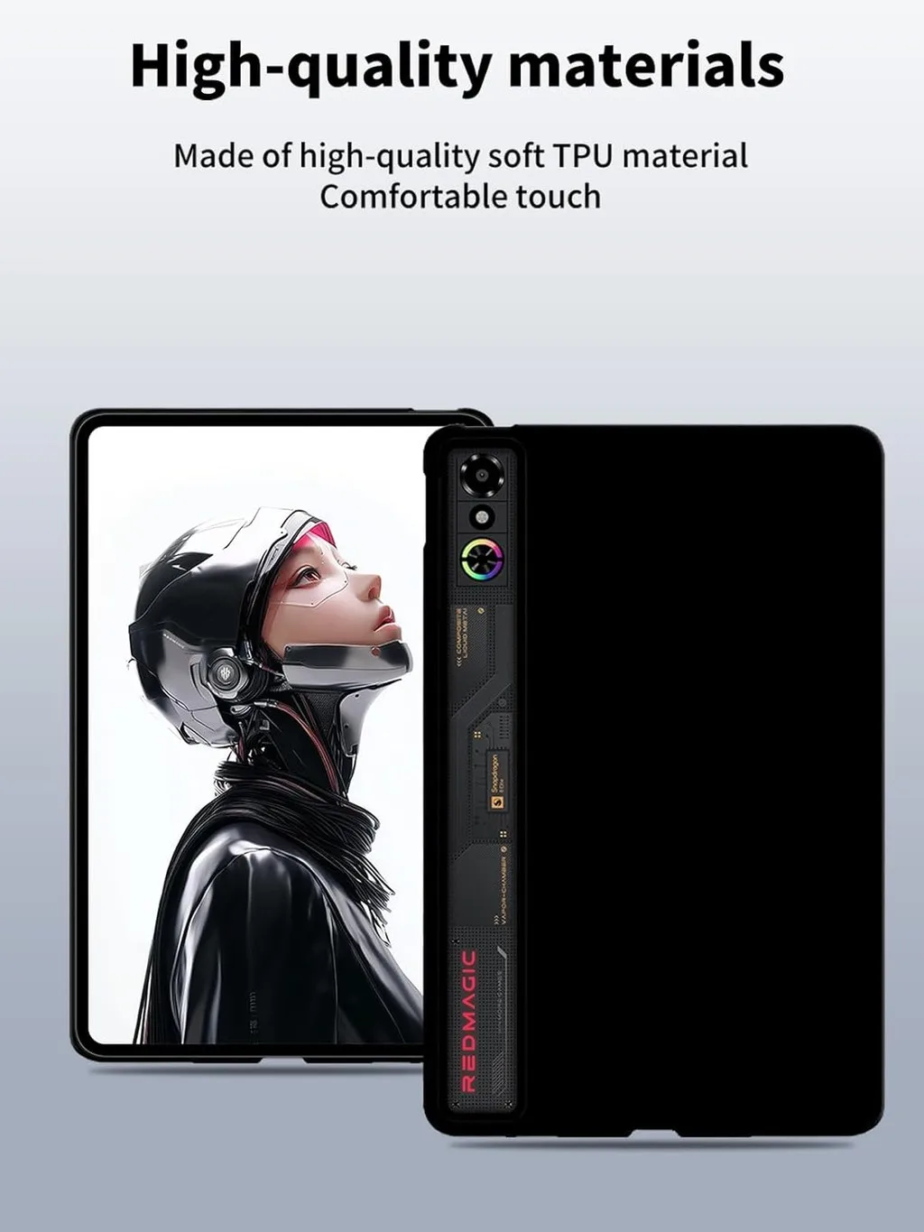 REDMAGIC Astra 12GB 256GB ケースおまけ REDMAGIC Astra ゲーミングタブレット フォリオケース