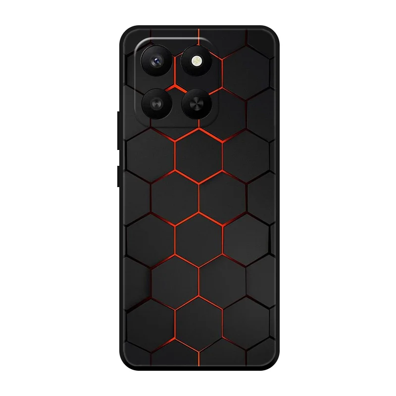 Elegant Black Matte Slim TPU Phone Case - Stylish and Protective Shell
