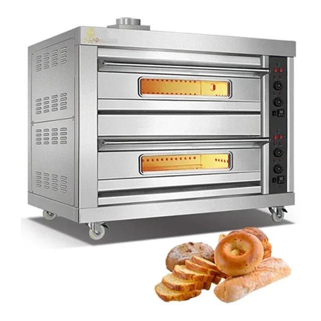inbuilt and microwave static gas cooker 4 burner and 1electric plate with kunafa solid top stove rotary gas oven 5