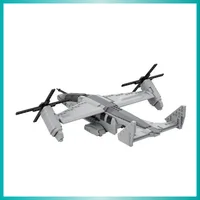 Hot MV-26 Falcon Technology Building Bricks Military Transport Aircraft Model Blocks Plane Military Fans Toys Bricks Gift 3