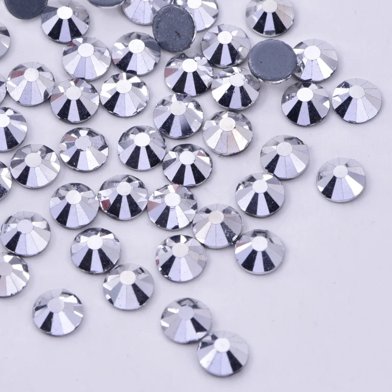 thumbnail image 1 of Diamantes de imitación de alta calidad, 1440 Uds./a granel, SS6-SS30 piedras planas, cristal brillante y Strass para accesorios de uñas DIY, 1 of 5