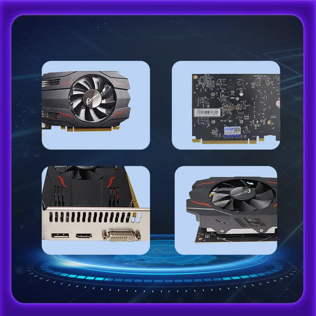 Kinology AMD RX 550 그래픽 카드: 뛰어난 성능과 부드러운 게임 플레이를 경험하세요