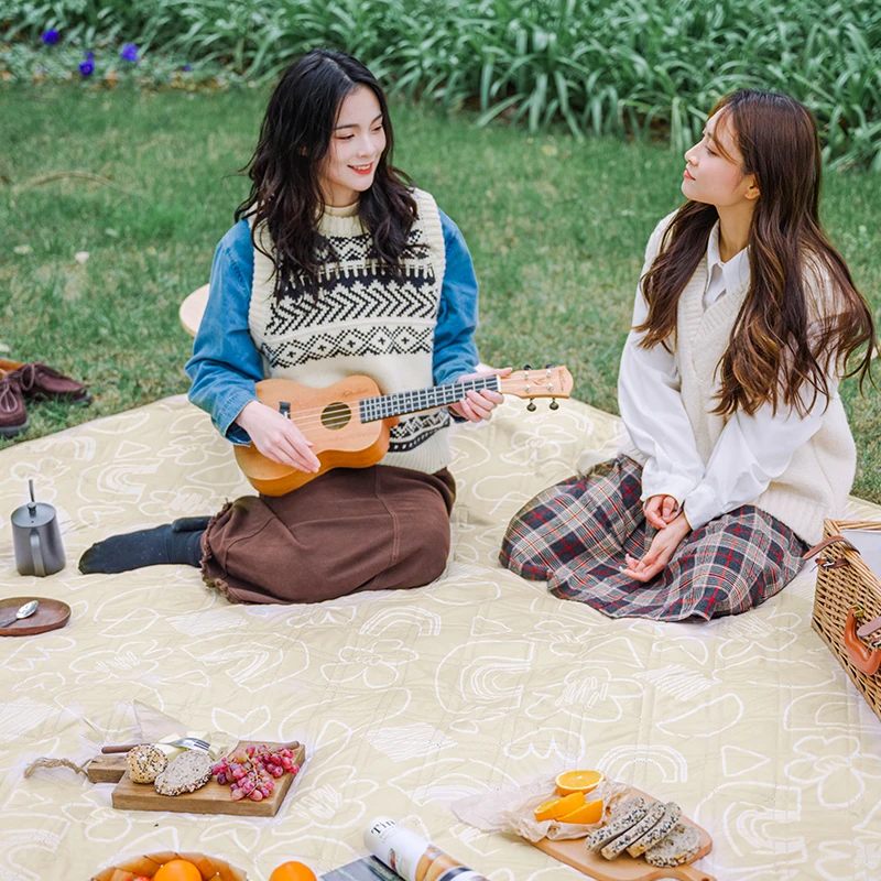 

Коврик для пикника Naturehike 210D ультралегкий, кожа персиковая, портативная, машинная стирка, для отдыха на открытом воздухе и походов, водонепроницаемый, 1 кг/1,4 кг