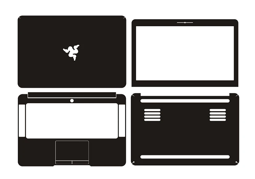 Adesivo Per Laptop In Fibra Di Carbonio Protezione Per Decalcomania Della Pelle Per Razer Blade 14 14 14 Pollici 2016 Release