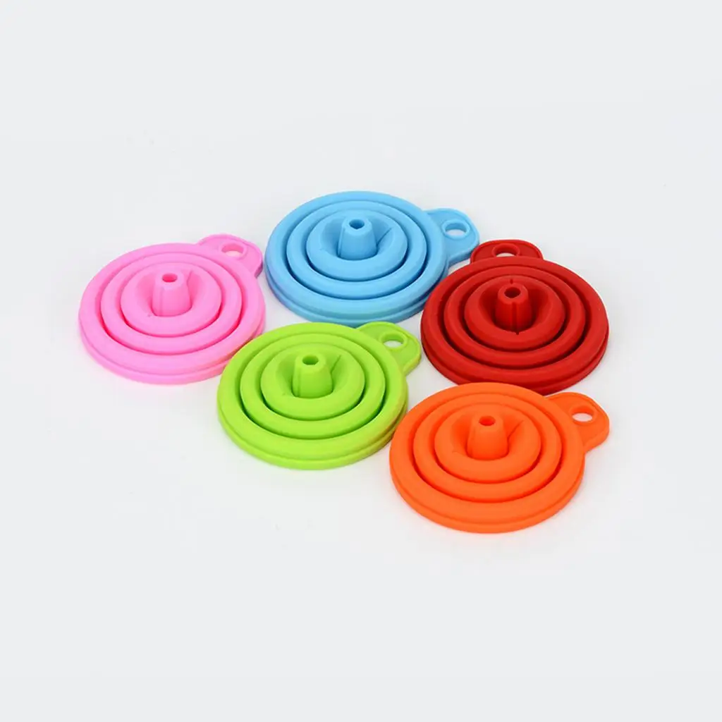 

Silicone Folding Kitchen Funnel Kitchen Gadgets for Liquid Transfer