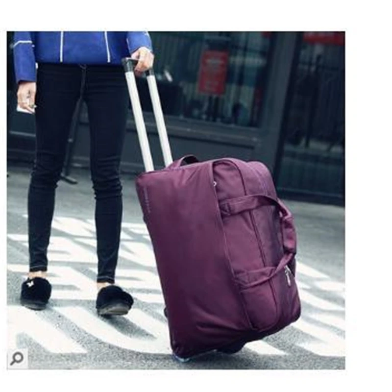 

20 Inch travel trolley bags for men carry on luggage bags Rolling Bag with wheels travel Duffel for women Wheeled Travel bags