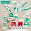 Role Playing Doctor Toy Set Simulation Medical  Dentist  Children Scene Game Nurse Tools Medical Institution Toy Gifts 4