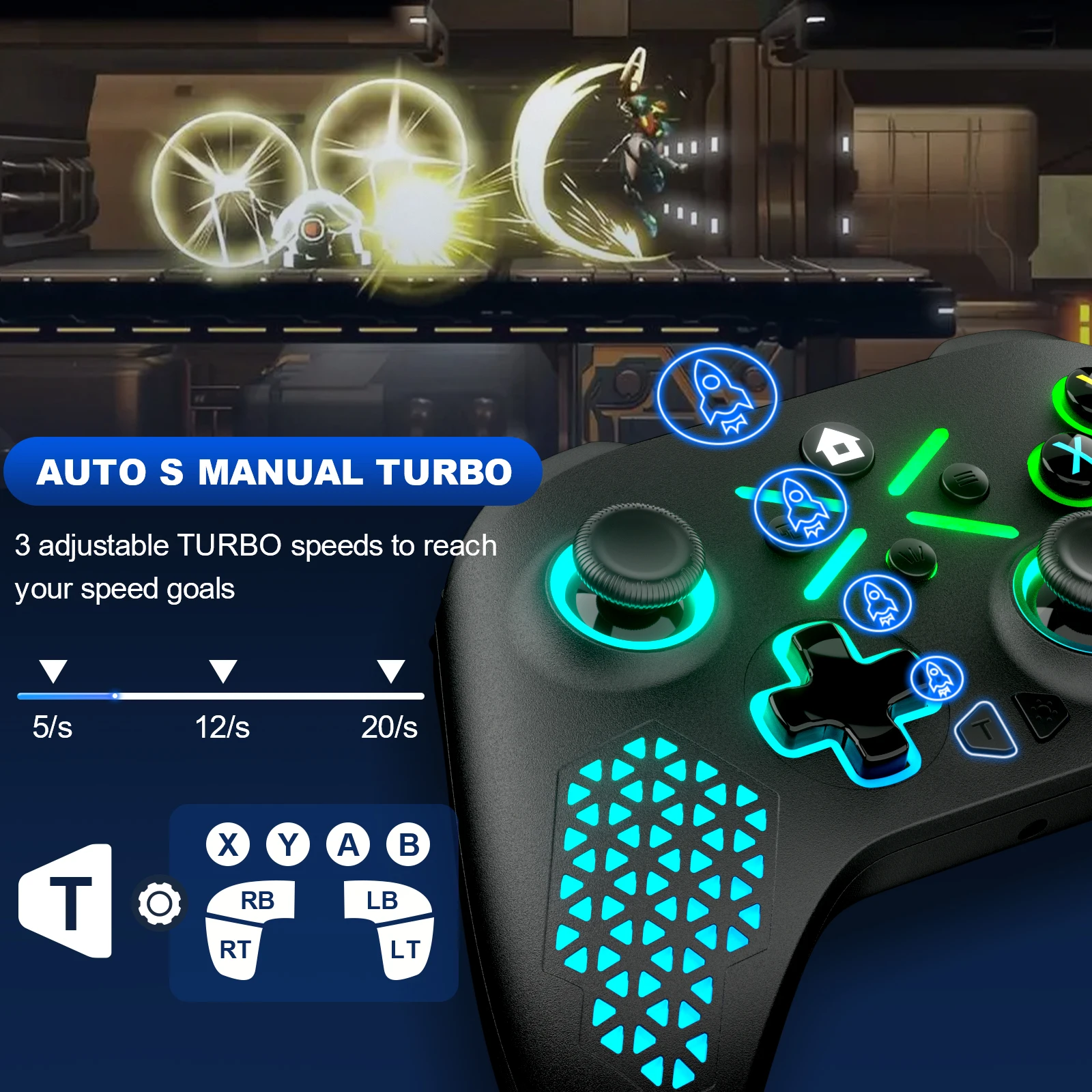   ̽ƽ Ʈѷ,   ̽ƽ  е,  7, 8/10, XBOX ø X, S