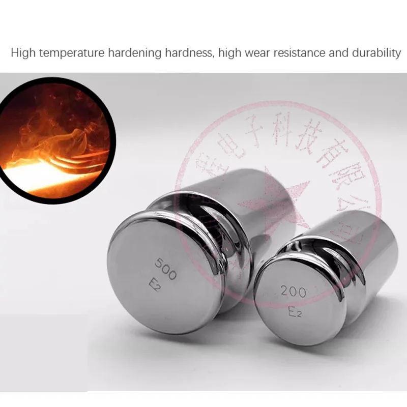 E2 grade 316 stainless steel standard weight, high-precision balance, weighing 1g-5kg