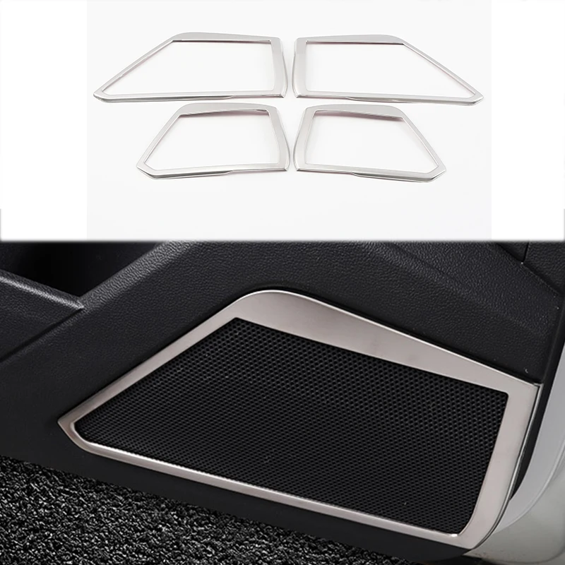 

Car Interior Door Sound Speaker Frame Decoration Trims for Volkswagen Vw T-roc 2017 2018 2019 2020 2021 Accessories t roc 2022
