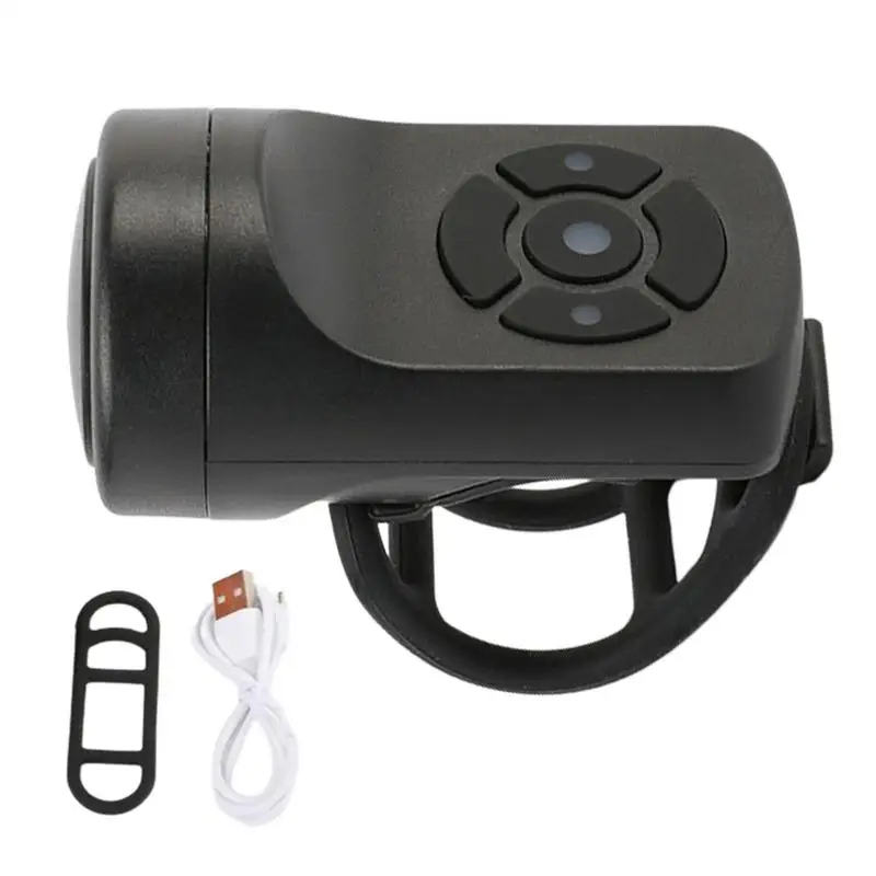 BicycleElectricBellHornUSBRechargeable120DecibelsMotorcycle