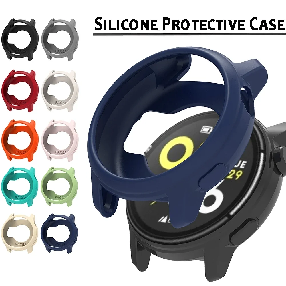 Soft TPU Protective Case Cover for Smart Watch - Silicone Protection Frame Accessories