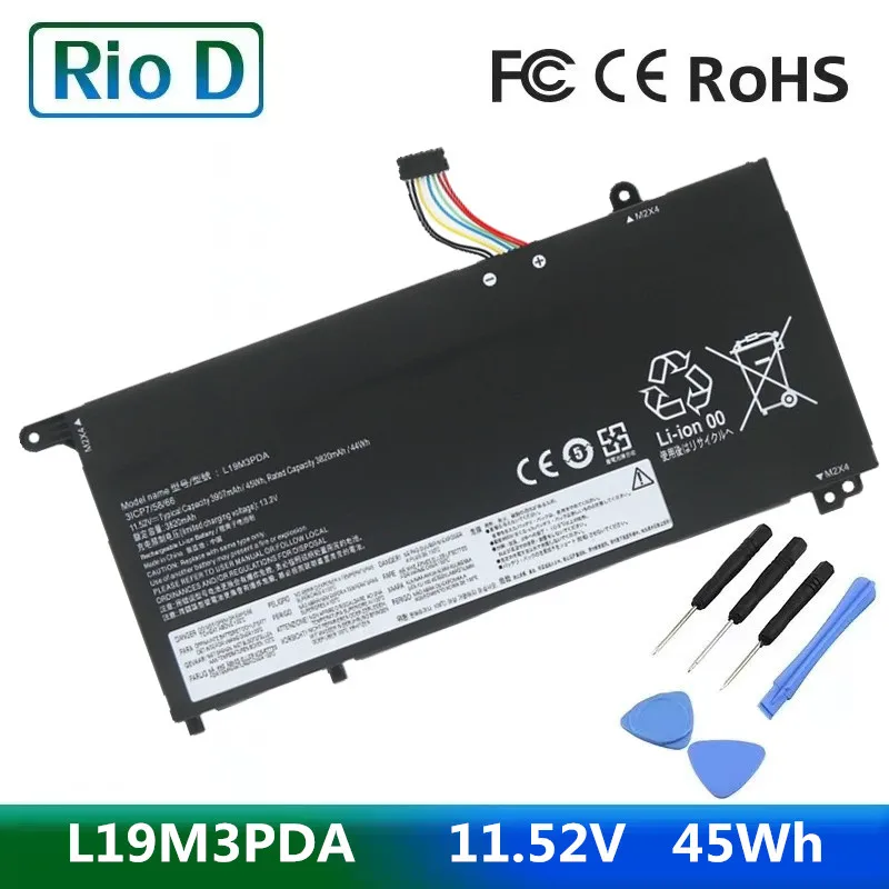 L19C3Pda L19M3Pda L19D3Pda L19L3Pda 11.52V 45Wh/3907Mah Batteria Per Lenovo Thinkbook 14 15 G2 Itl Sono Thinkbook 14 15 G3 Acl Itl