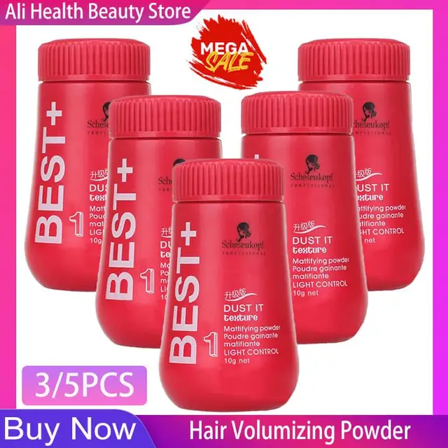 3/5PCS Mattifying Powder Increases Hair Volume Captures Haircut Unisex Modeling Styling Fluffy Hair Powder Absorb Grease