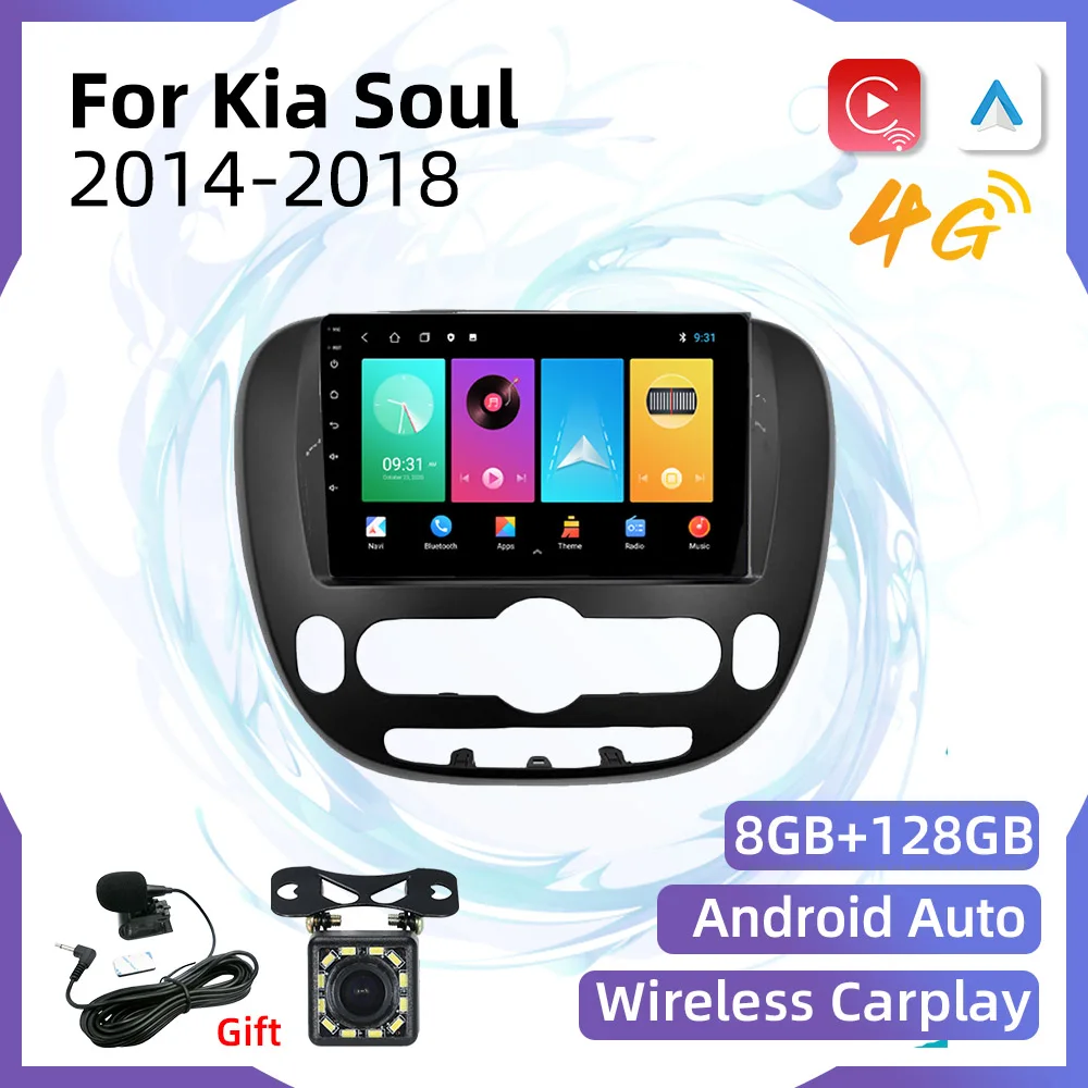 Car Radio for Kia Soul 20142018 Android 2Din Car Multimedia Stereo