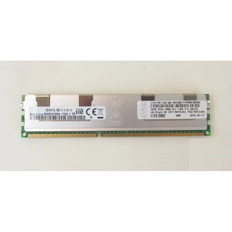 Memória do Servidor para a Ibm X3850 x5 7143 X3650 m3 90y3101 90y3103 32g 8500r Ddr3 1066 Testado Inteiramente - Imagem 3