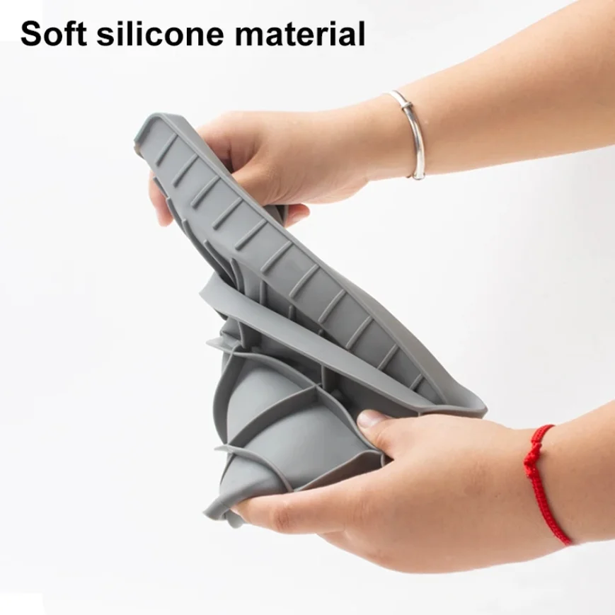 All-in-One Kitchen Mat Set: Splash Guard with Drip Tray