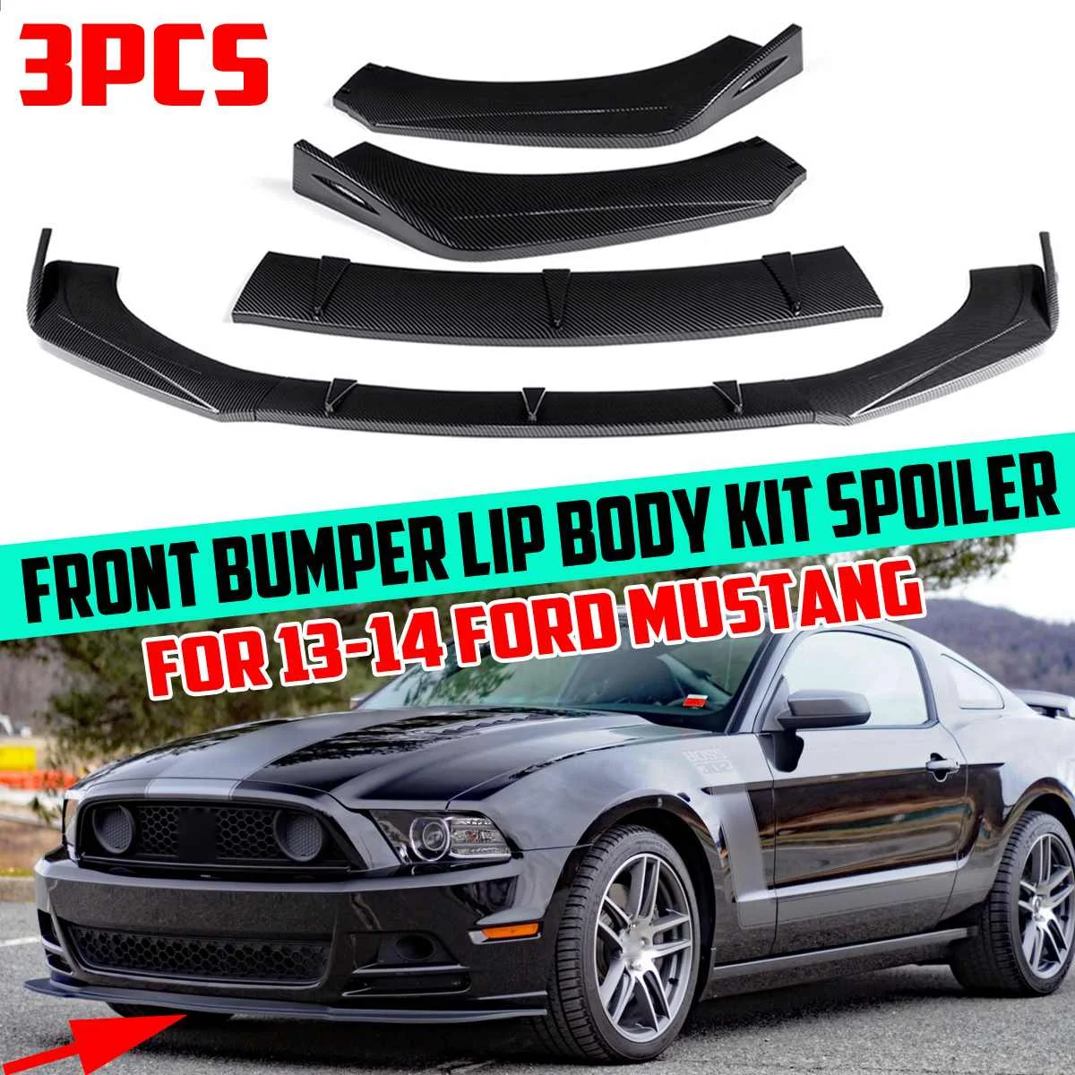 

Передний бампер для Ford Mustang 2013-2014, автомобильный аксессуар