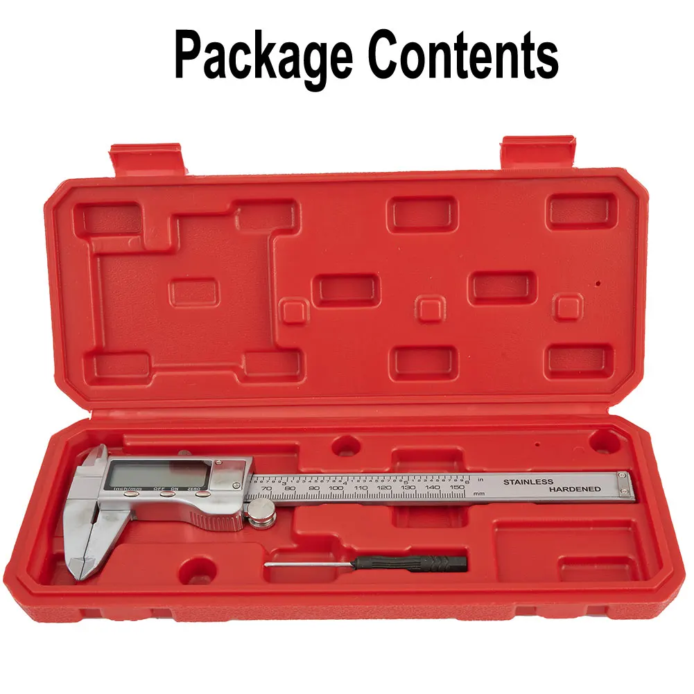 

Instrument Parts & Accessories Stainless Steel Digital Vernier Calipers, High-precision Calipers 0-150