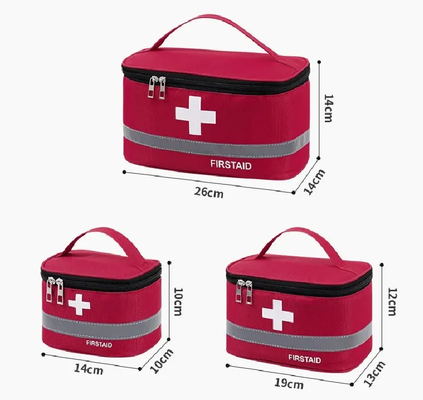 Compact First Aid Kit and Medical Storage Bag