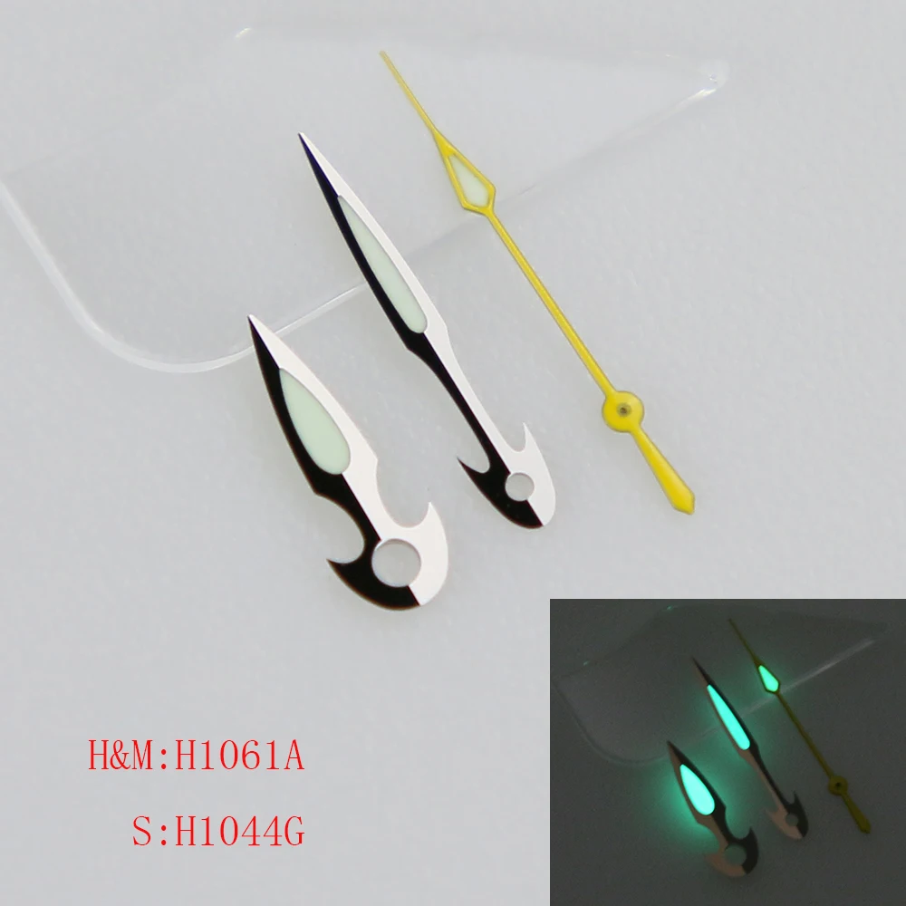 Fish Design Super C3 Green Luminous Fit NH34 35 36 38 70 Automatic Movement SKX007 Mods Watch Hands 1061 watch face accessories,watch dial accessories