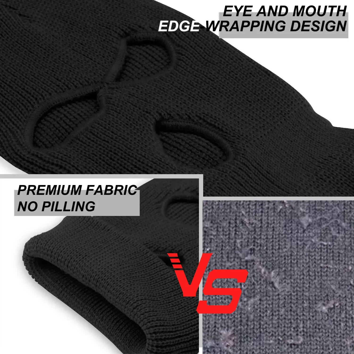 Balaclava mask army tactical 3 hole full face ski winter cap motorbike motorcycle helmet