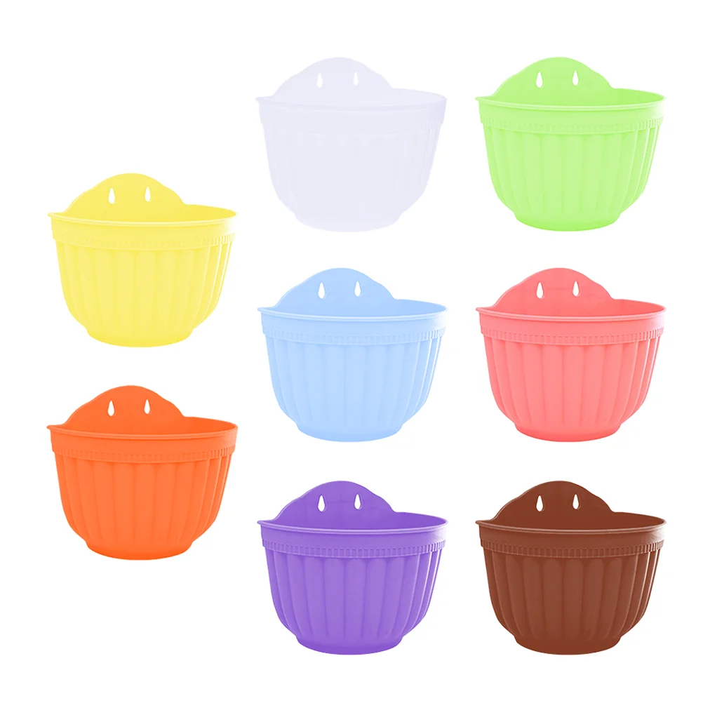 

Flowerpot Succulent Plant Gardening Balcony Hanging Basket Plastic Planter Container Home