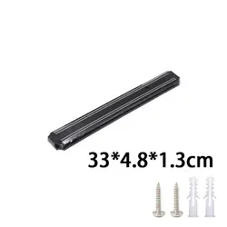 Wall-Mounted Magnetic Knife Holder - Sleek Multi-Functional Kitchen Organizer (Large size)