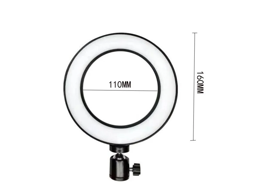 6" 10" LED Selfie Ring Light Studio Photography Photo Lights Fill Light Tripod for Mobile Phone Live Makeup VIPlink for AG 3