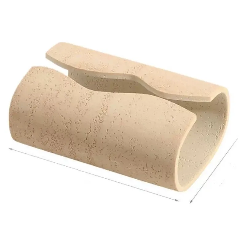 Modern Tissue Box Resin European Cave Stone Living Room Desktop Napkin Organizer Handwork Creative Home Decoration 5