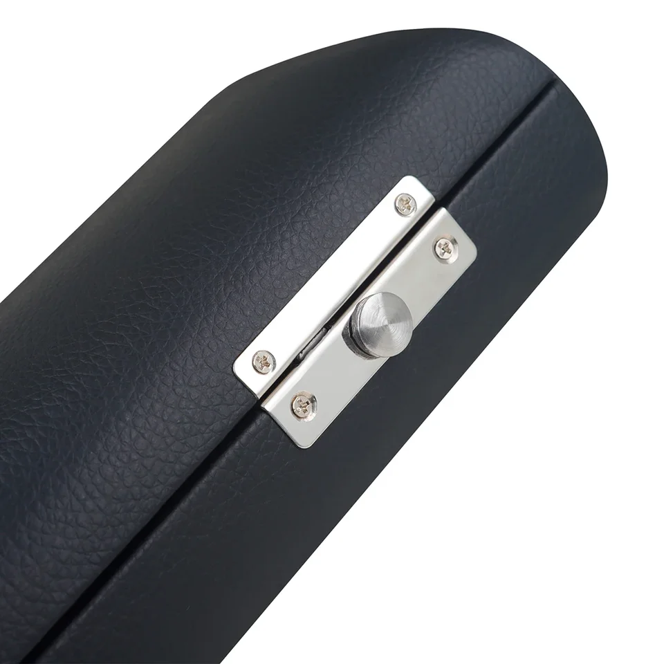 Hard Case For 16 Hole C Foot Flute - ABS Plastic With Plush Lining, Locking Latches & Handle