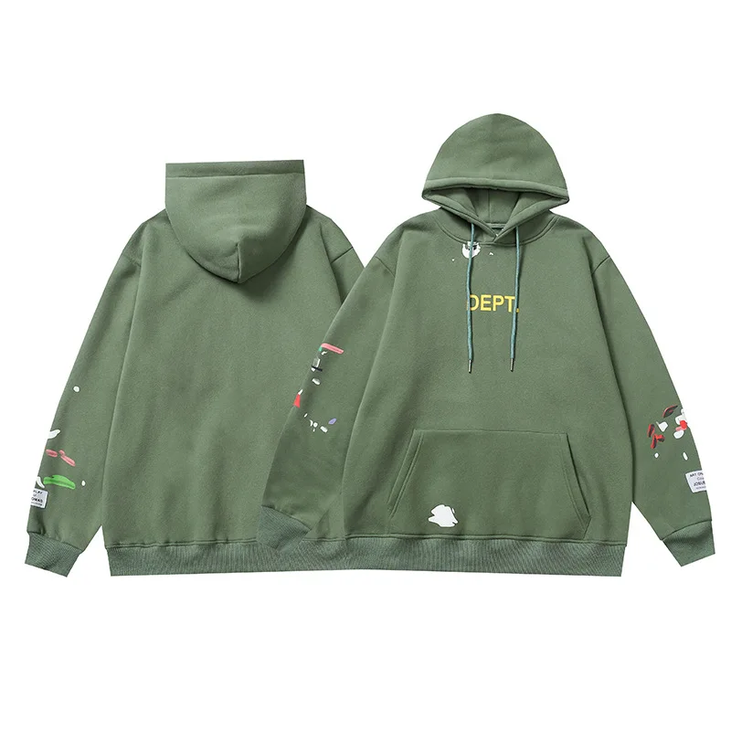 

2022 Autumn and Winter Hip Hop Hoodies for Men Letter Print Men Clothing Oversized High Street Mens Sweatshirts Drop Shipping