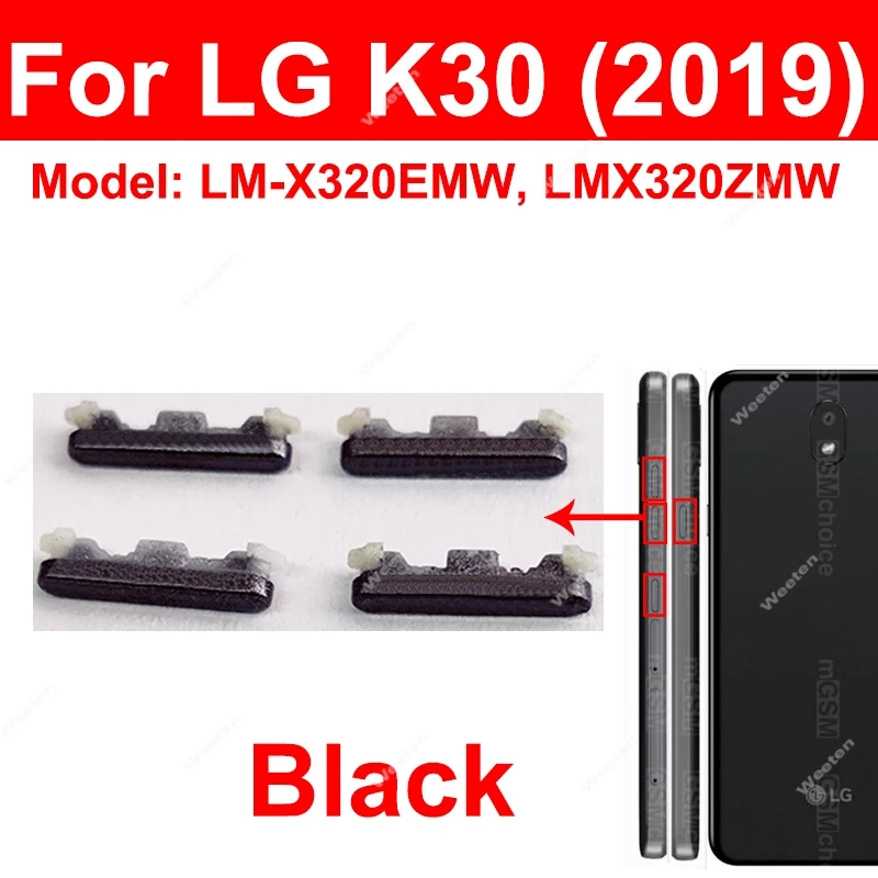 Power Button per LG K42 K52 K62 Flat Flex Cavo ON OFF switch pulsante keys