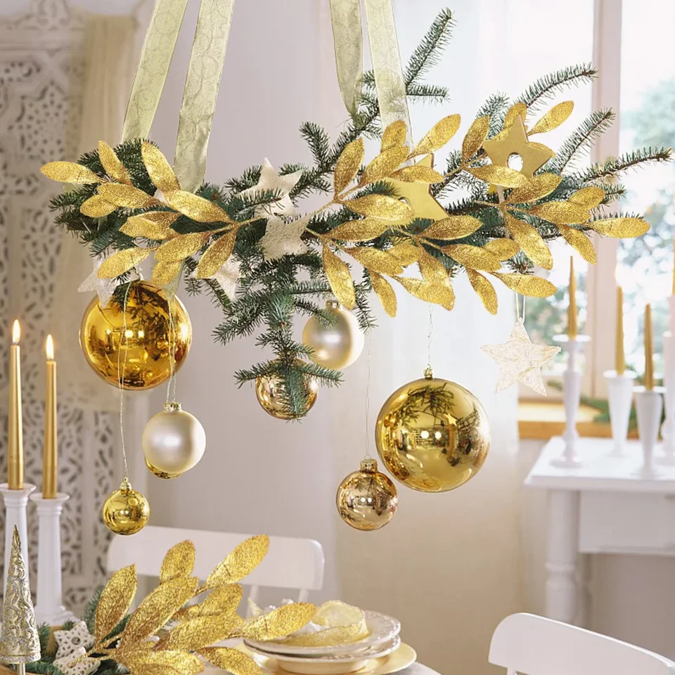 10 stuks Kerst Glitter Kunstmatige Dennennaalden, Glitter Takken Bladeren Nep Bloemen Picks Dennenstam Faux Kerstboom Takken Xmas Nep Bloemen voor Kerstboom Kransen DIY Decor (Rozerood 10 stuks Kerst Glitter Kunstmatige Dennennaalden, Glitter Takken Bladeren Nep Bloemen Picks Dennenstam Faux Kerstboom Takken Xmas Nep Bloemen voor Kerstboom Kransen DIY Decor (Rozerood