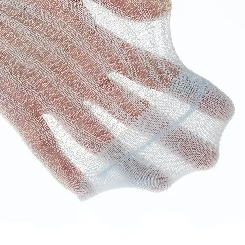 Summer Ultra-thin Mesh Socks Baby Girl Mosquito Resistant Knee Sock Cute Newborn Pink Bow Hollow Cotton baby socks kids socks cotton socks girls socks