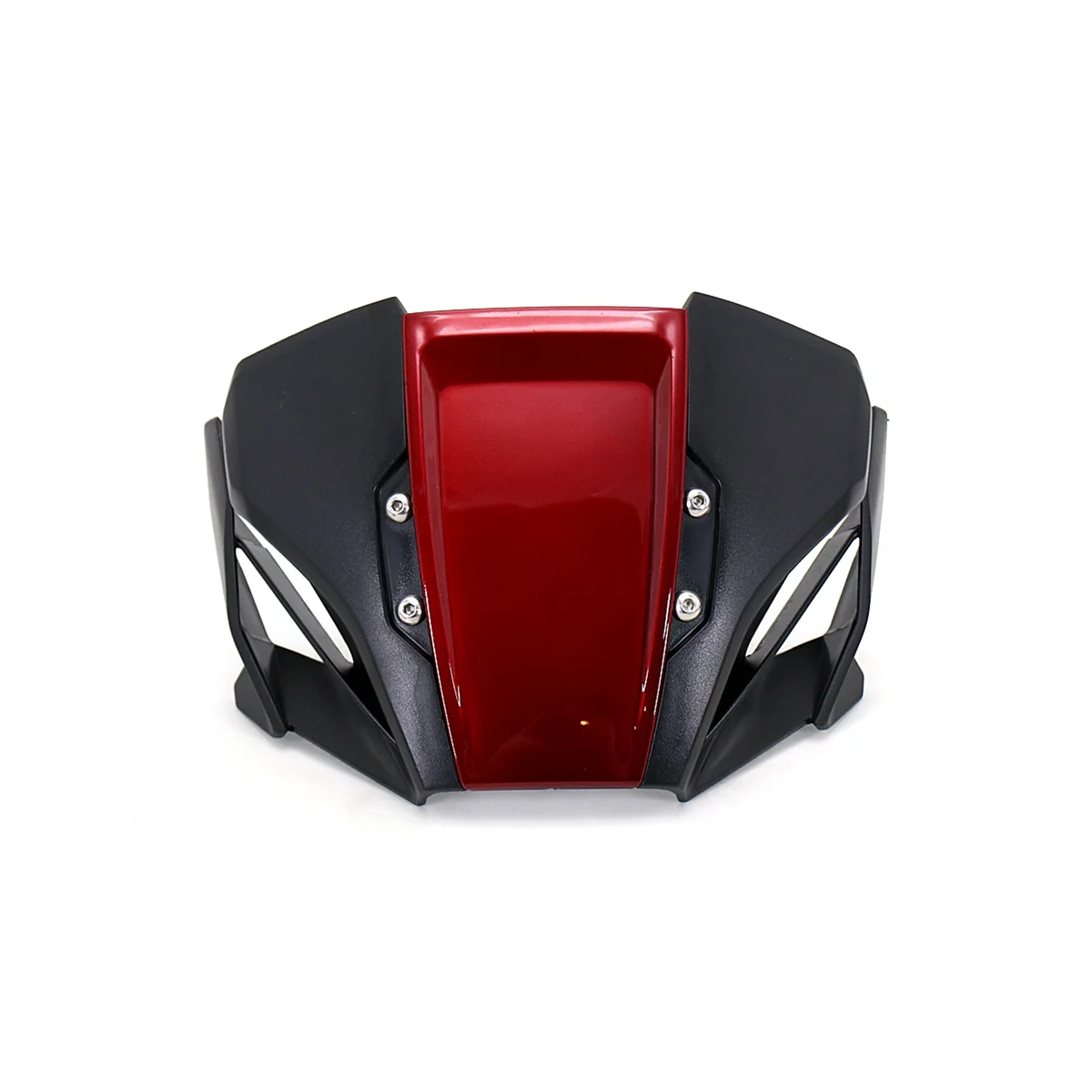 

Motorcycle Front Screen Windshield WindScreen Wind Deflector for HONDA CB650R CB1000R CB 650R 1000R(Red)