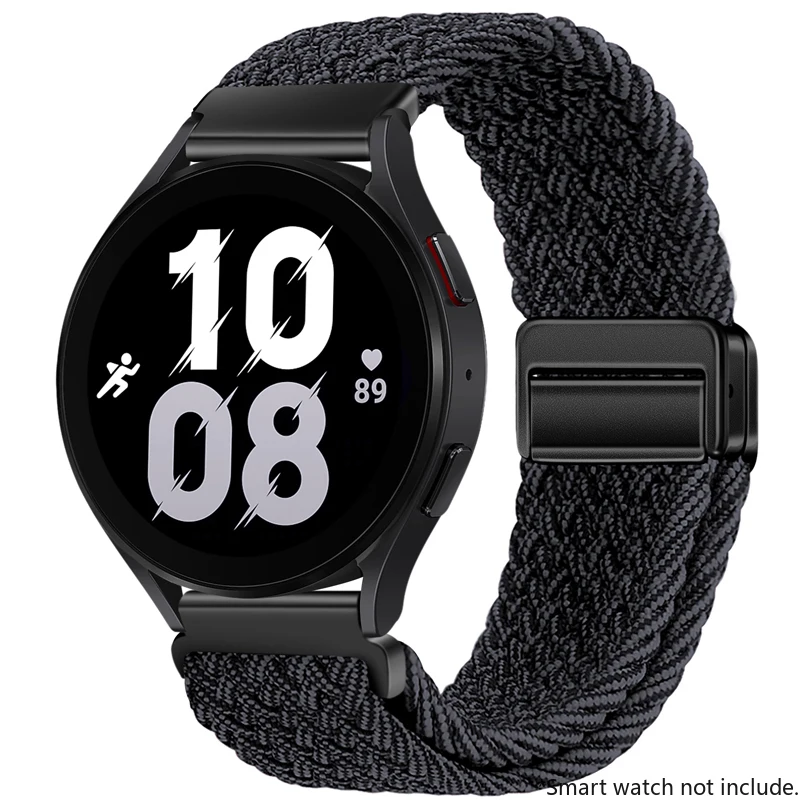 ตัวเลือกสินค้า สายรัดนาฬิกาไนลอน 22/20 มม. ปรับได้ ใช้ได้กับ Huawei Samsung หลายรุ่น