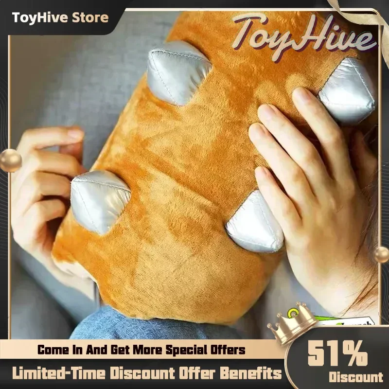 35cm New Game Clashed Royale Plush Toys Log Rolling Wood Plushie Doll Royale War Revenge Plush Birthday Gift Home Decor Ornament view 2