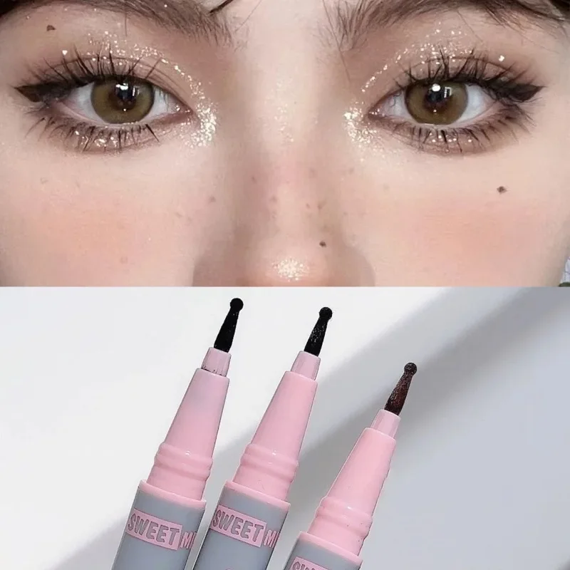 Freckles Pen Face Freckles Pen Freckles Pen Waterproof Natural Simulation Fake Spot Moles Cosmetic Tool Durable Dot Spot Pen Embellishment Makeup Face Eyeliner