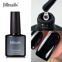 Jillnails No Wipe Top Coat UV Nail Gel  Polish Non Sticky Topcoat 10ml 1