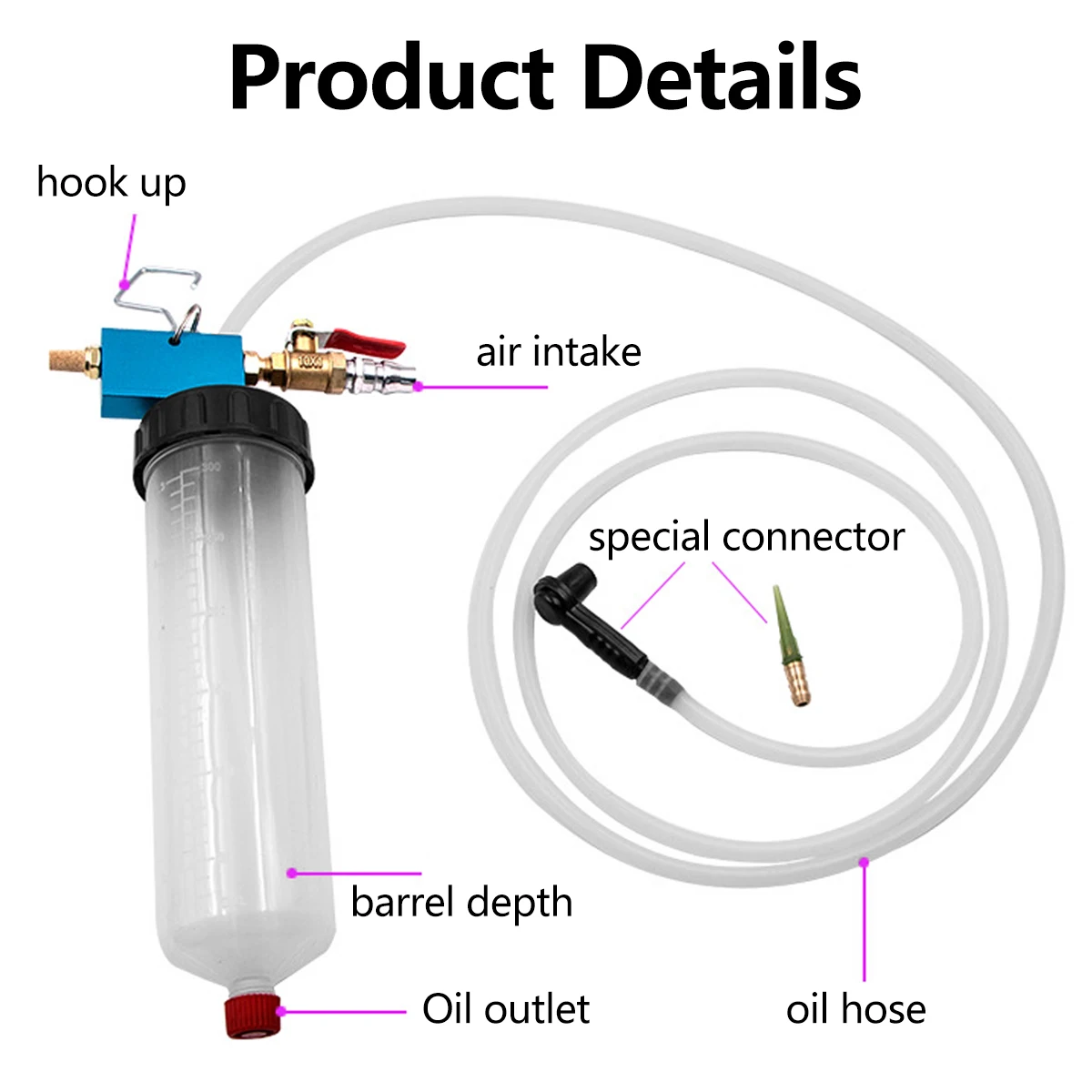 Car Brake Fluid Oil Pump Auto Oil Change Tool Hydraulic Clutch Bleeder Brake Fluid Change Extractor Tool Car Repair