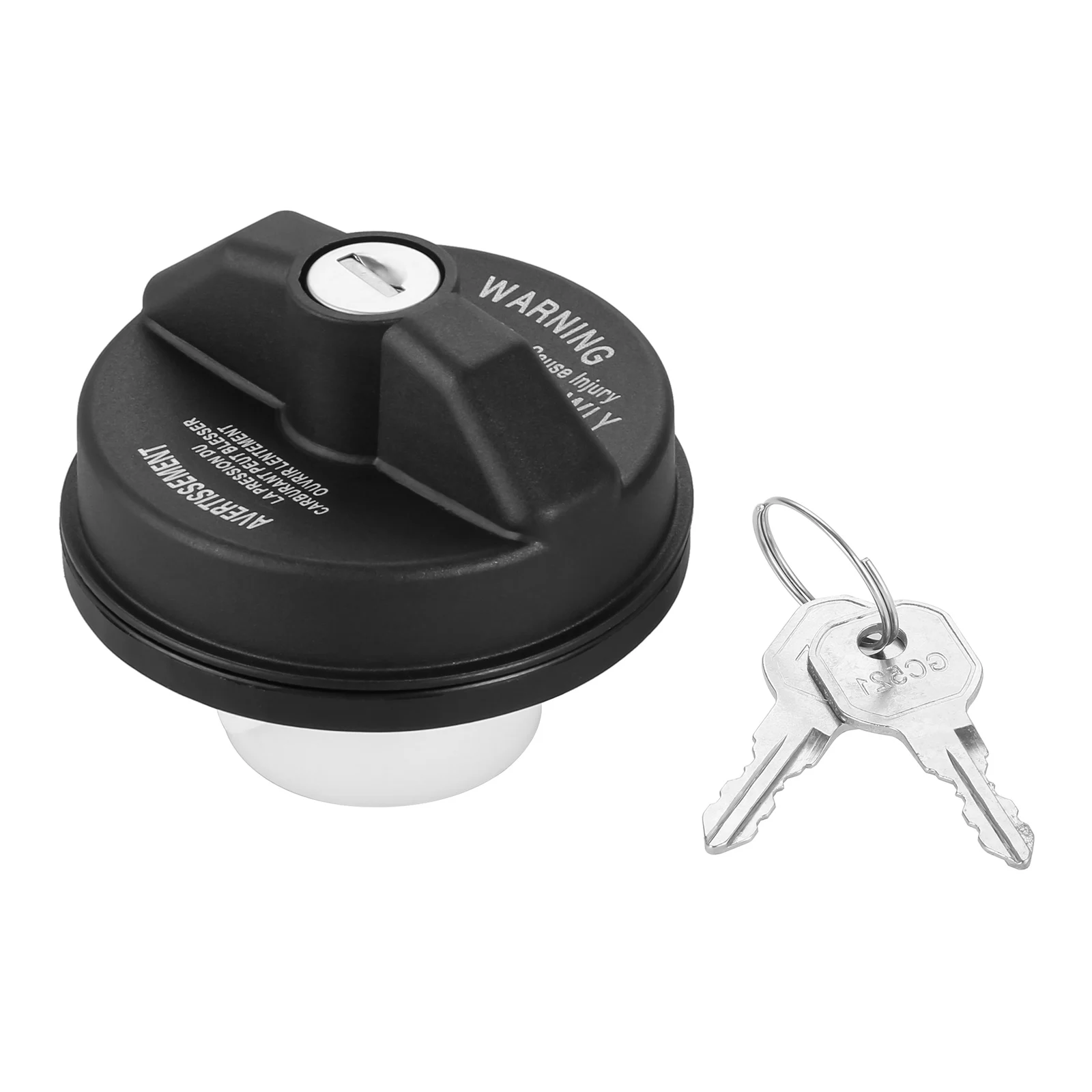 17726.17 Gas Cap Locking Fuel Filler Tank Covers For Jeep Wrangler