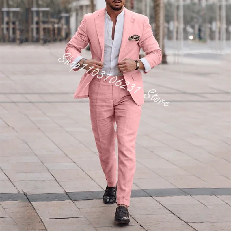 Рисунок 4 - Льняные Свадебные Мужские костюмы