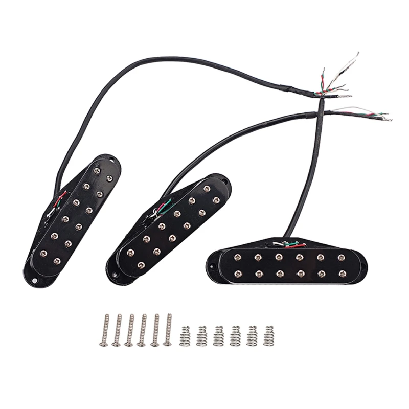 

Electric Guitar Pickup Set Neck Middle Bridge Pickups Set Compatible Guitar